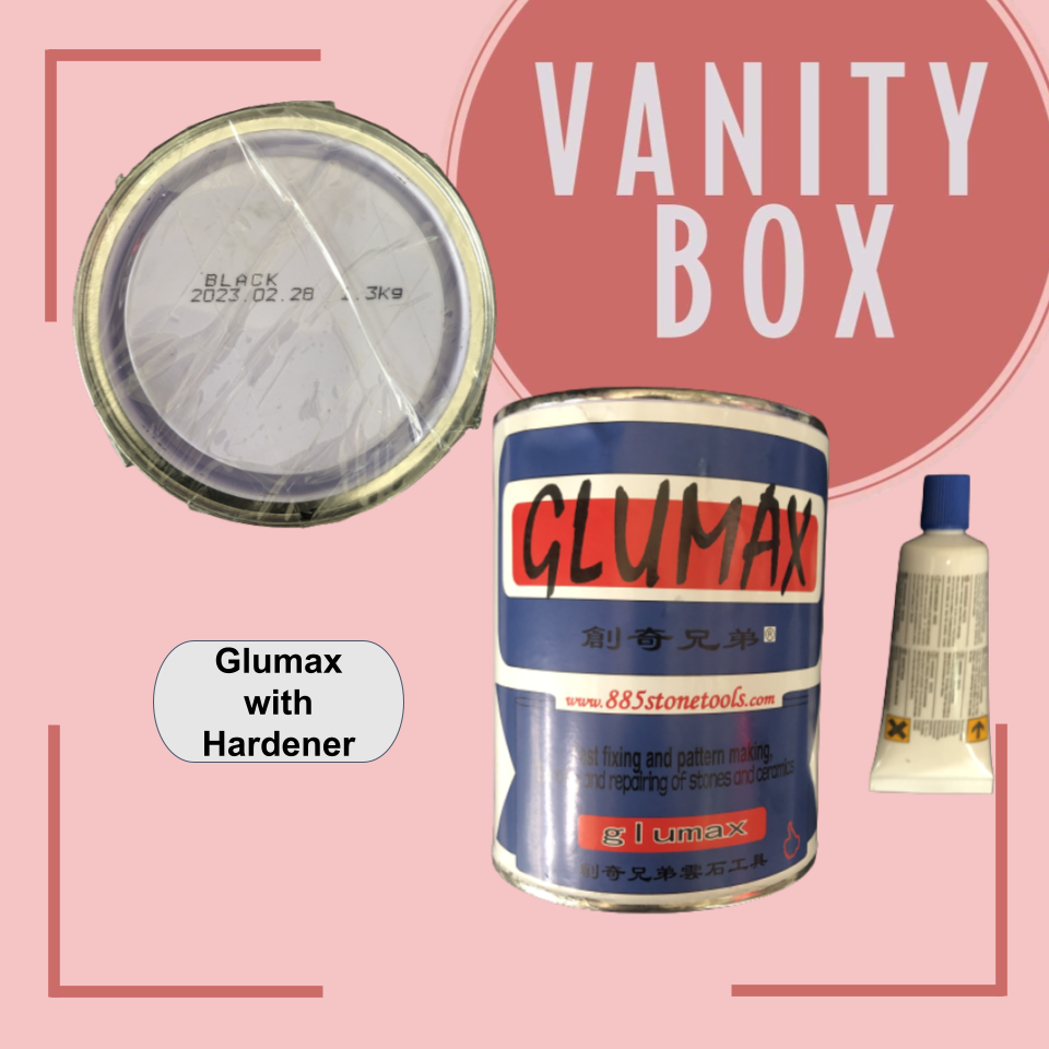 Glumax with Hardener for granite/tiles/marble