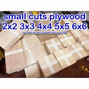 SIZE 1/4", 1/2" PLYWOOD DIY PROJECT/ SMALL CUT / SMALL BOARD