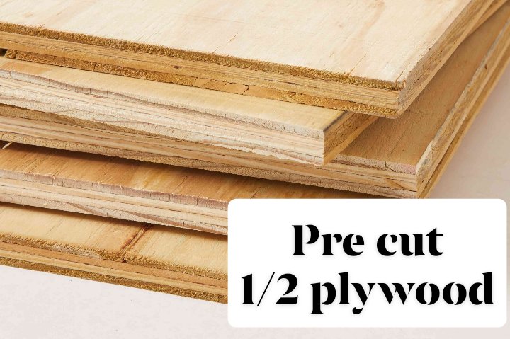 18" Length Pre-Cut Marine Plywood 1/2 "Thickness (10mm) DIY/Cabinet/Shelf /Furniture, & Crafts/ Sizes Available