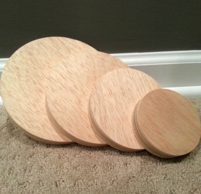 Pre-Cut Round Plywood & Plyboard — 8in to 35in Diameter