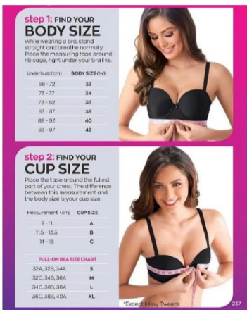 Avon Mars Non-Wire Soft Cup Bra and Mars 2-in-1 Bikini Panty Pack Sets