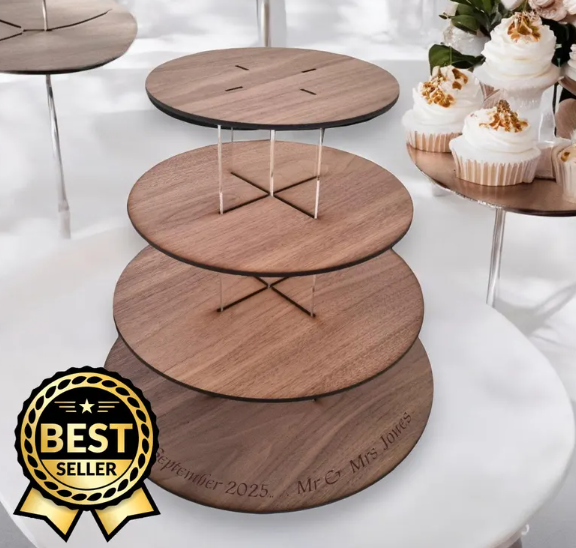 Plywood Cake Board Base — Rigid Base for Tiered & Heavy Cakes