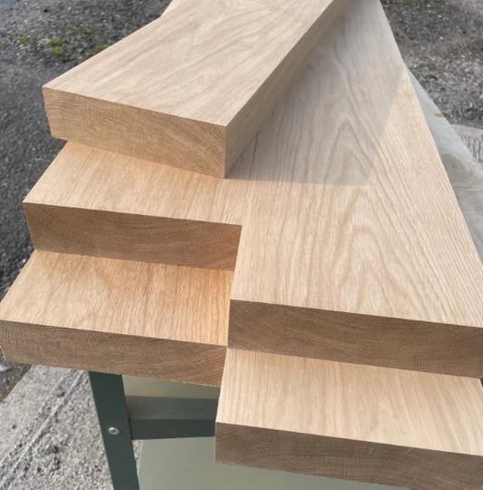 Solid Wood Planks — Sanded, Paint & Varnish Ready