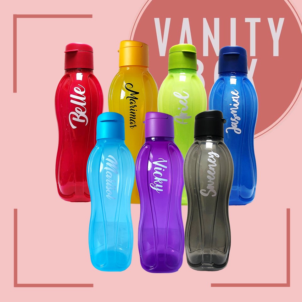 Tupperware Personalized Eco Bottle 1L with Sipper Seal