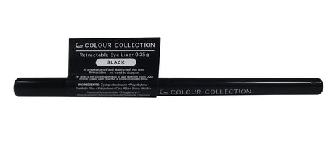 Colour Collection Retractable Eyeliner Black 0.35 g
