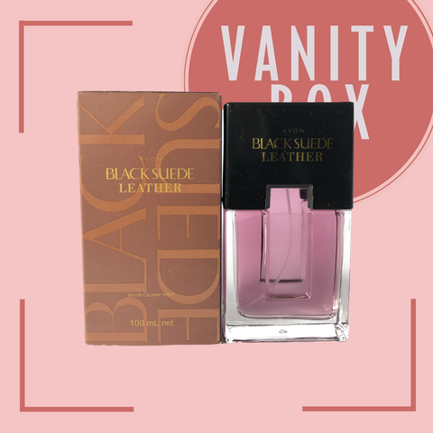 Perfume black sales suede leather