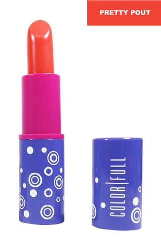 Colorfull Satin Lipstick Color Burst Edition 4g (Pretty Pout)