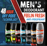 Avon Feelin Fresh Anti-Perspirant Roll-On Deodorant 40ml For Men