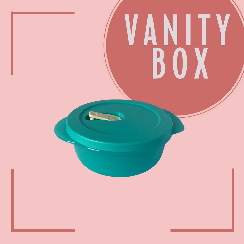 Tupperware Crystal Wave 2s with Box set 600ml