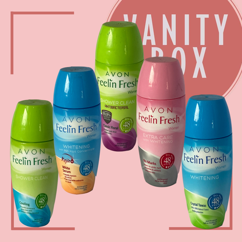 Avon Feelin Fresh Anti-Perspirant Roll-On Deodorant 40ml for women