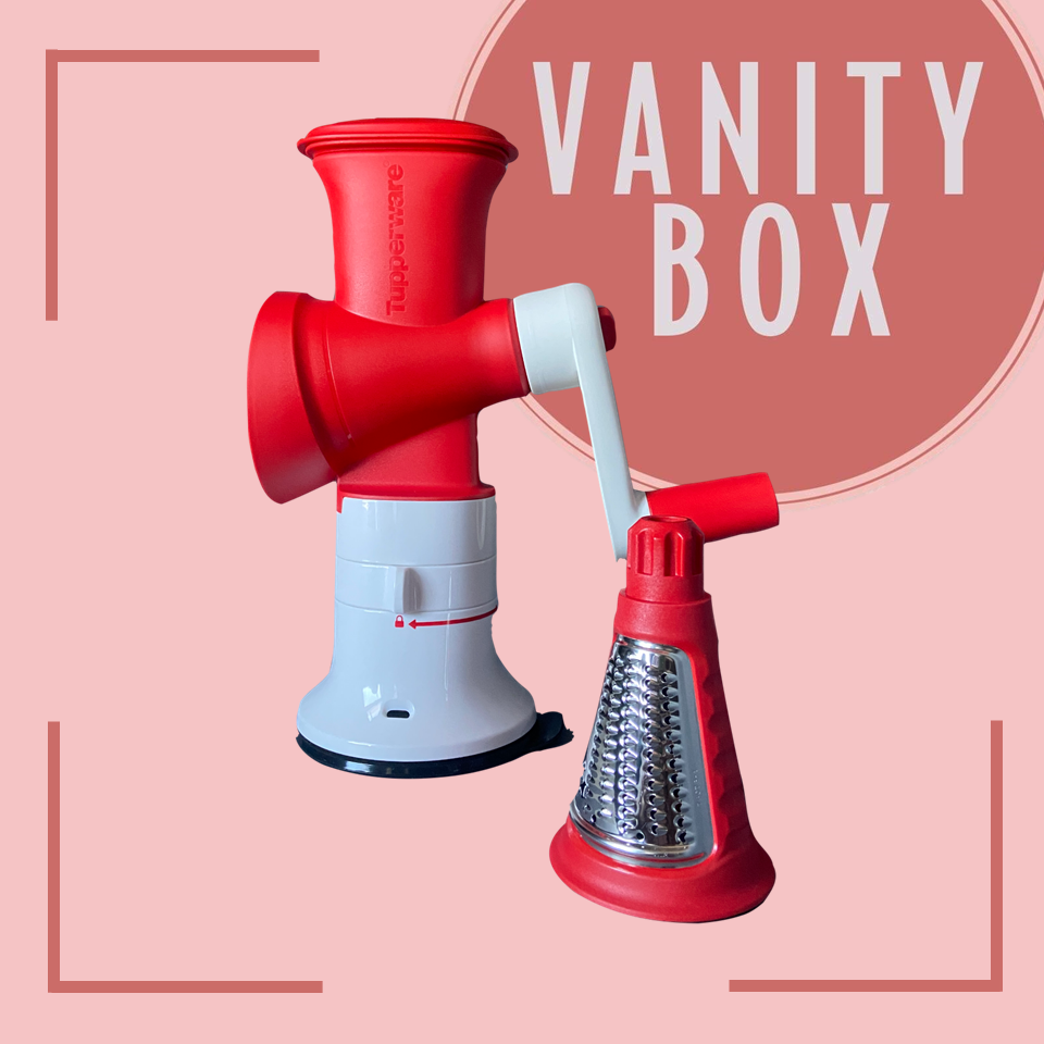 Tupperware Fusion Master with Box Grater and Ice Shaver