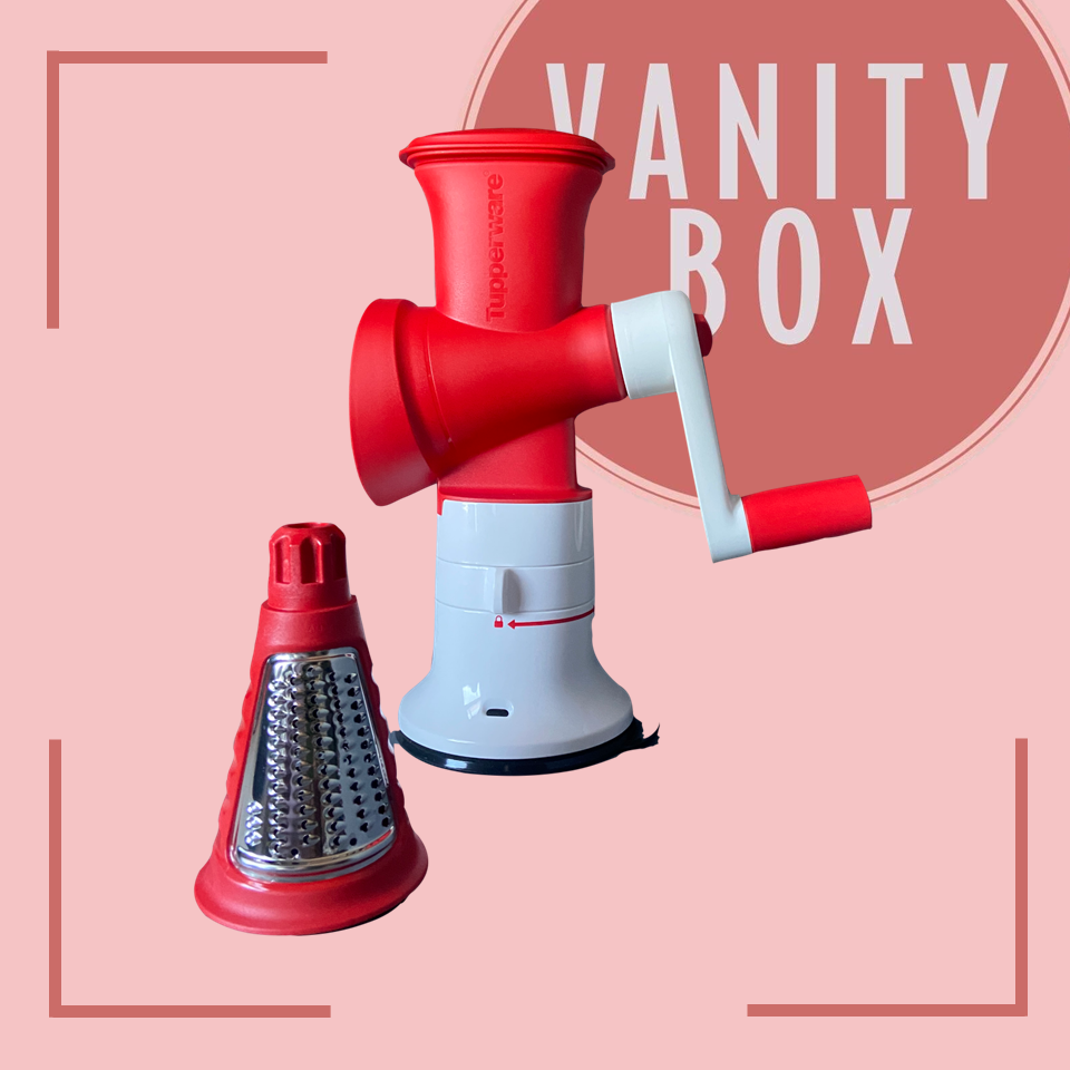 Tupperware Fusion Master with Box Grater and Ice Shaver