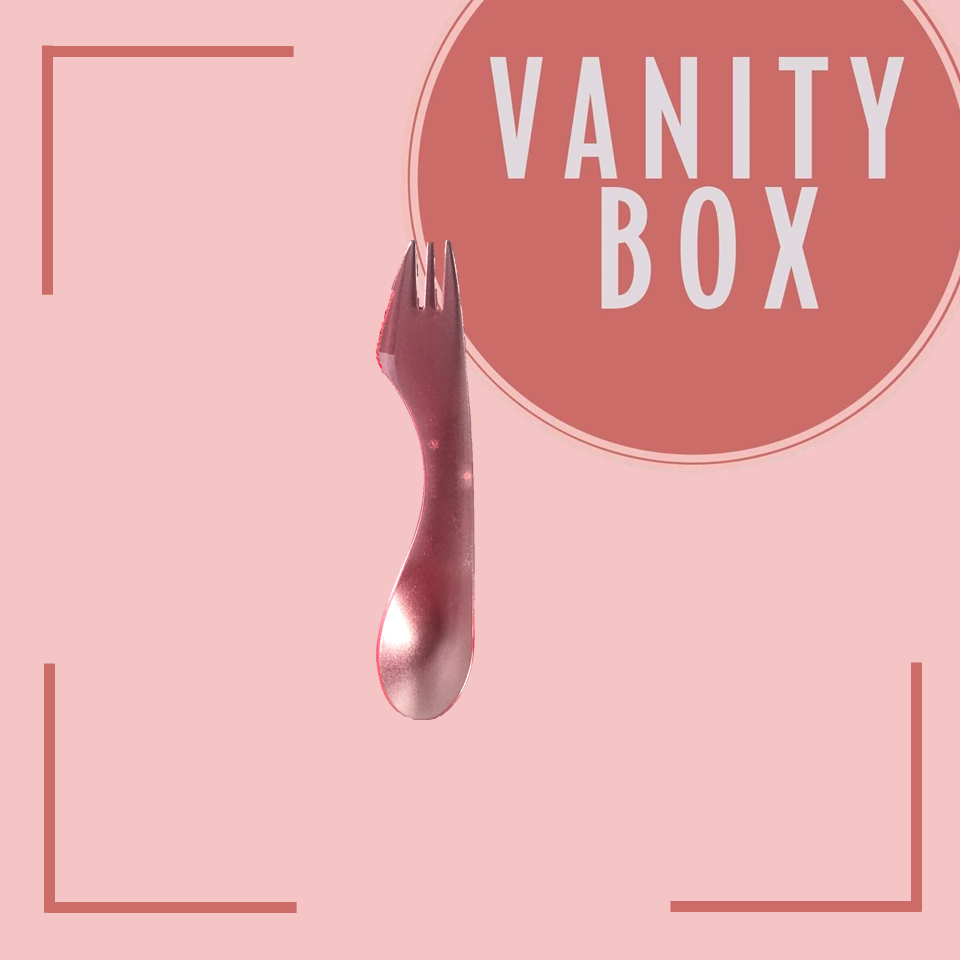 Tupperware Reusable  Eat Anyware Spork (Combination of Spoon and Pork)