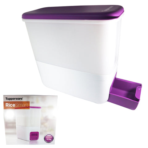 Tupperware RiceSmart 10kg. purple